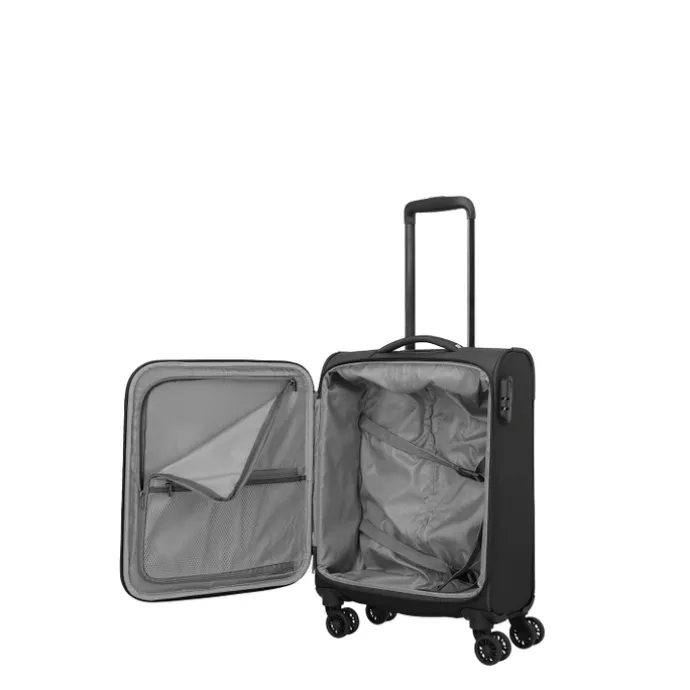 Travelite Umbria 4 Wheel Cabin Trolley black