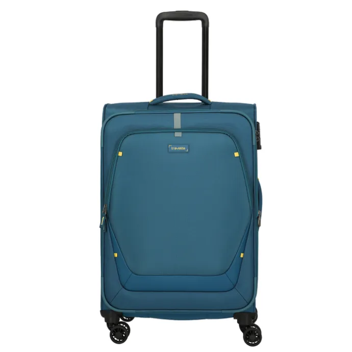 Travelite Umbria 4 Wheel Trolley M petrol