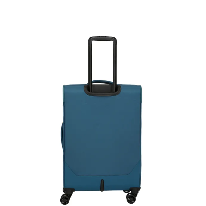 Travelite Umbria 4 Wheel Trolley M petrol