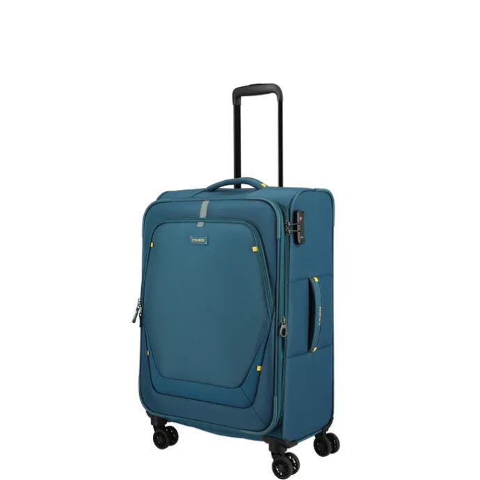 Travelite Umbria 4 Wheel Trolley M petrol