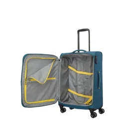 Travelite Umbria 4 Wheel Trolley M petrol