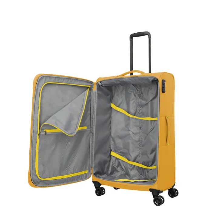 Travelite Umbria 4 Wheel Trolley L golden glow