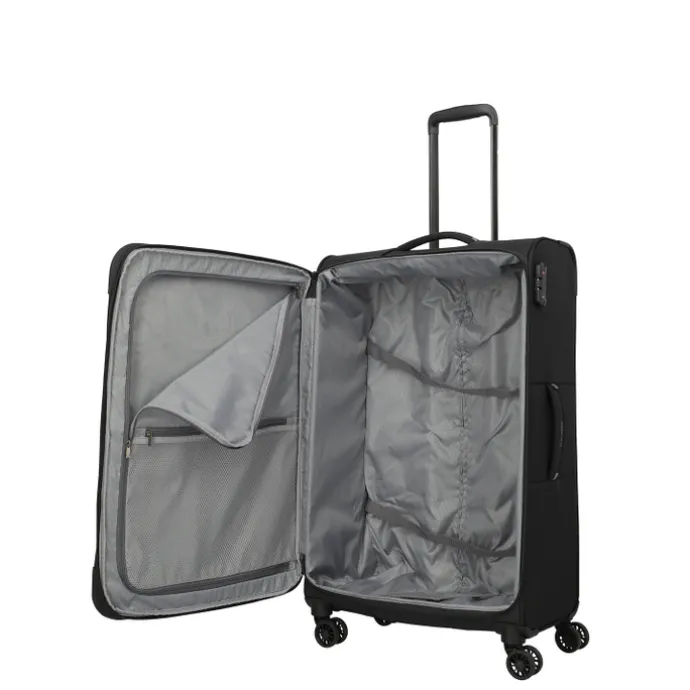 Travelite Umbria 4 Wheel Trolley L black
