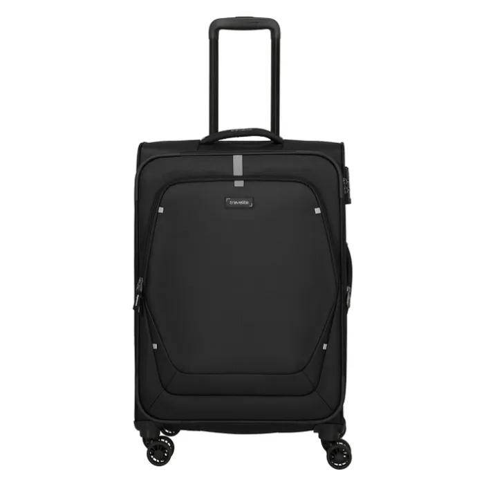 Travelite Umbria 4 Wheel Trolley M black