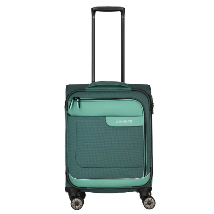 Travelite Viia 4 Wheel Trolley S green