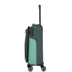 Travelite Viia 4 Wheel Trolley S green