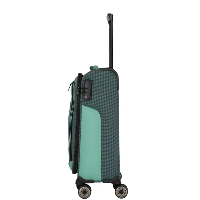 Travelite Viia 4 Wheel Trolley S green