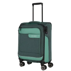 Travelite Viia 4 Wheel Trolley S green