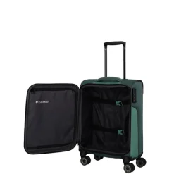 Travelite Viia 4 Wheel Trolley S green