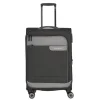 Travelite Viia 4 Wheel Trolley M Expandable anthracite
