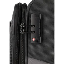 Travelite Viia 4 Wheel Trolley M Expandable anthracite