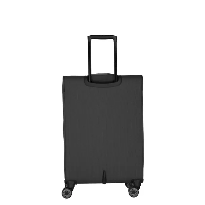 Travelite Viia 4 Wheel Trolley M Expandable anthracite