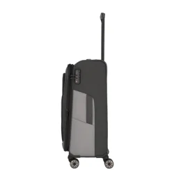 Travelite Viia 4 Wheel Trolley M Expandable anthracite