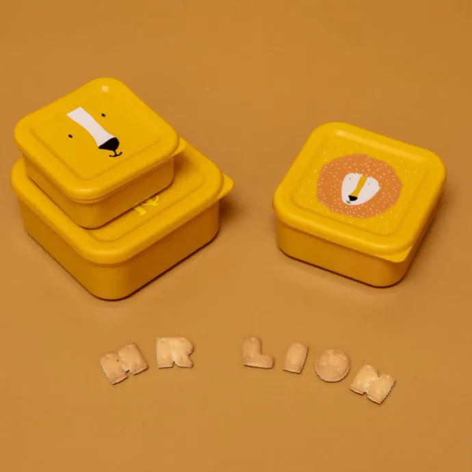 Trixie Mr. Lion Snackbox 3pc yellow