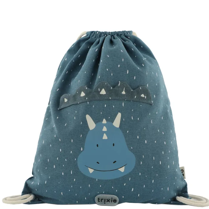 Trixie Mr. Triceratops Drawstring Bag dark blue