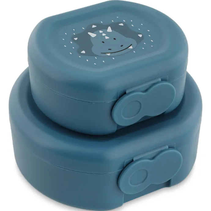 Trixie Mr. Triceratops Lunchbox 2pc dark blue