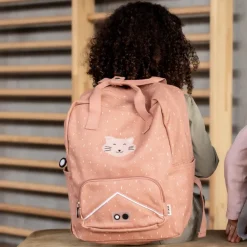 Trixie Mrs. Cat Large Backpack pink