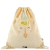Trixie Mrs. Unicorn Drawstring Bag yellow