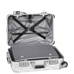 TUMI 19 Degree Aluminium International Carry-On silver