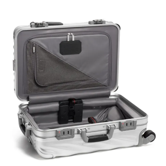 TUMI 19 Degree Aluminium International Expandable Carry-On silver