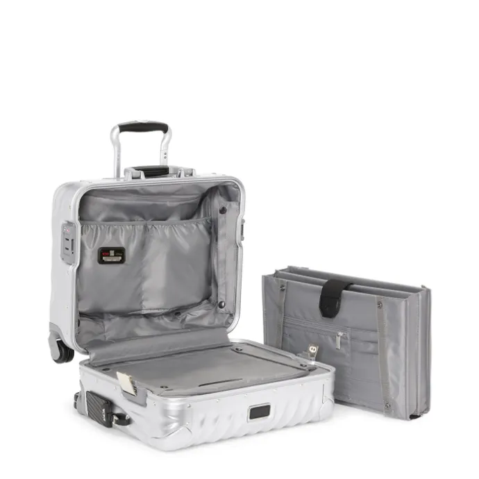 TUMI 19 Degree Aluminum Compact Carry On silver
