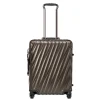 TUMI 19 Degree Aluminum Continental Carry-On textured gunmetal
