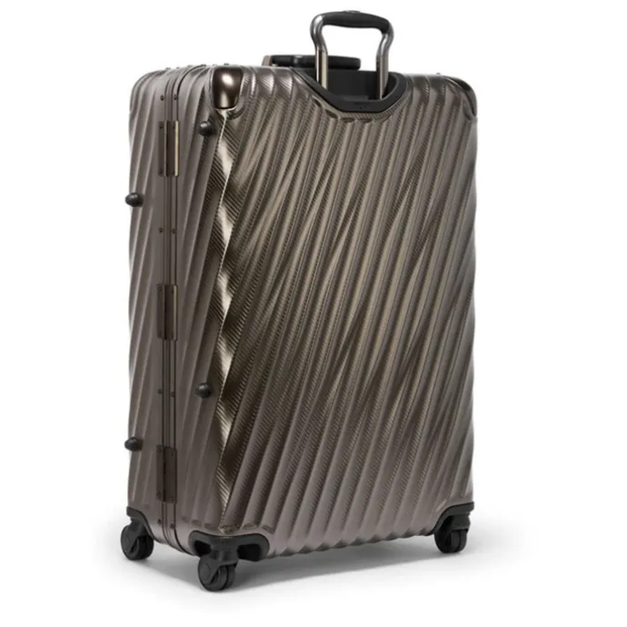 TUMI 19 Degree Aluminum Extended Trip P/C textured gunmetal