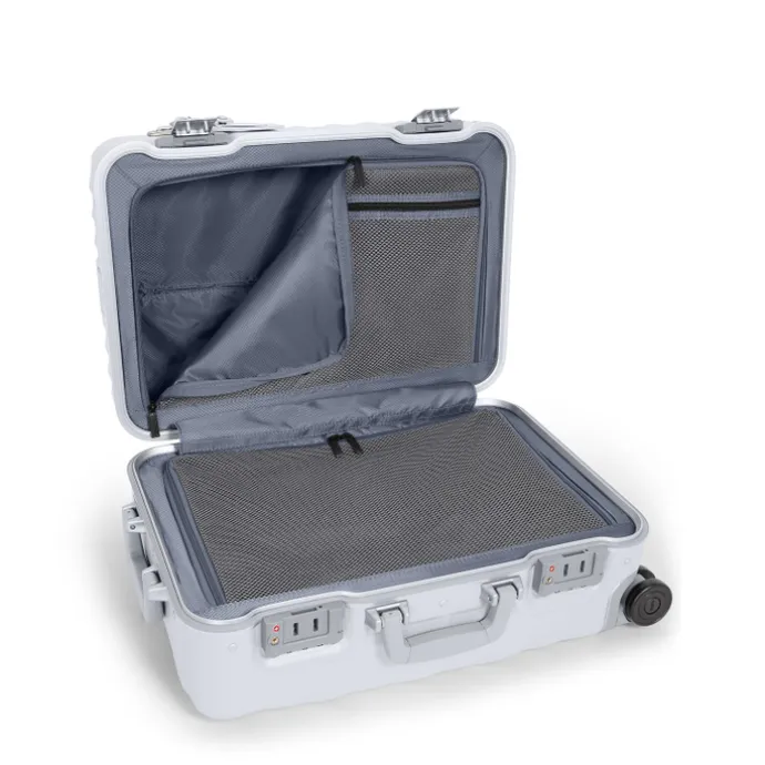TUMI 19 Degree Frame Intl Wheel C/O pearl grey texture