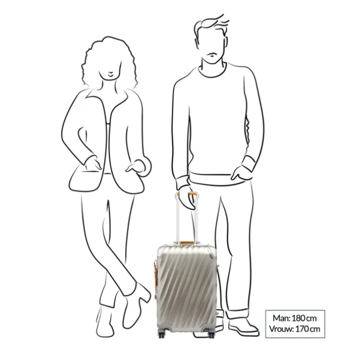 TUMI 19 Degree Titanium International Carry-On titanium