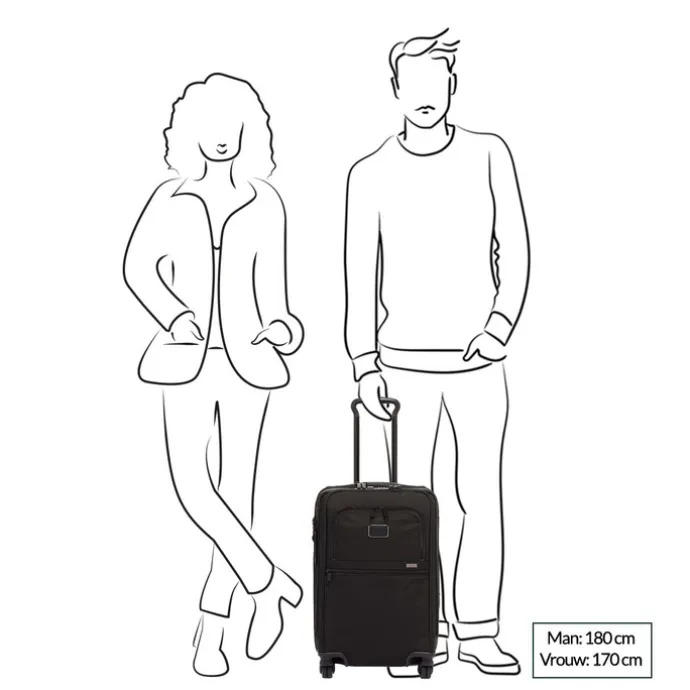TUMI Alpha 3 International Office Carry-On black