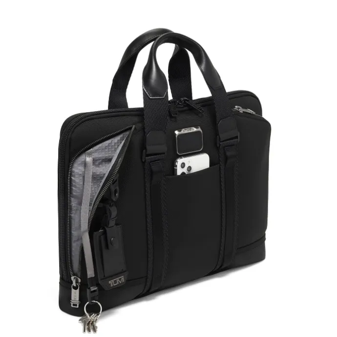 TUMI Alpha Bravo Aviano Academy Brief black