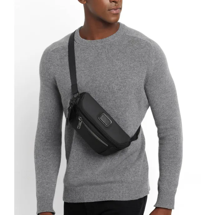 TUMI Alpha Bravo Classified Waist Pack black