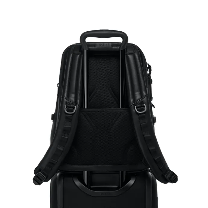 TUMI Alpha Bravo Nathan Navigation Backpack Leather black