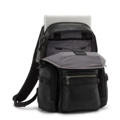 TUMI Alpha Bravo Nathan Navigation Backpack Leather black