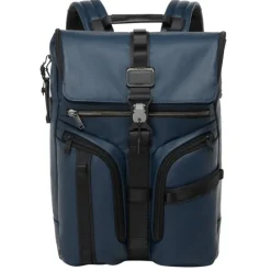 Tumi Alpha Bravo Surveillance Backpack navy coated