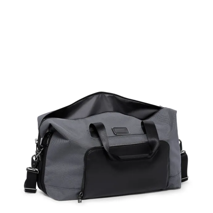 TUMI Alpha Double Expansion Satchel meteor grey
