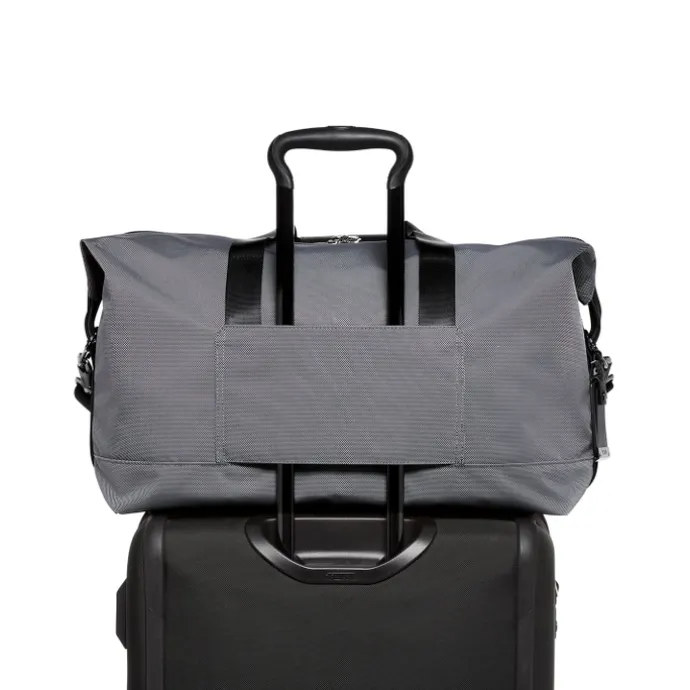 TUMI Alpha Double Expansion Satchel meteor grey