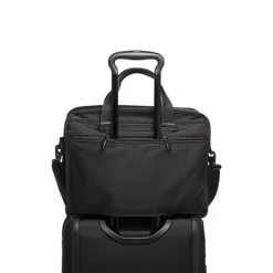 TUMI Alpha Expandable Organizer Laptop Brief black