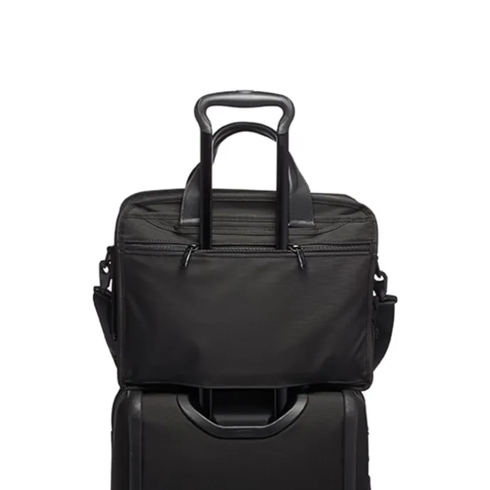 TUMI Alpha Expandable Organizer Laptop Brief black