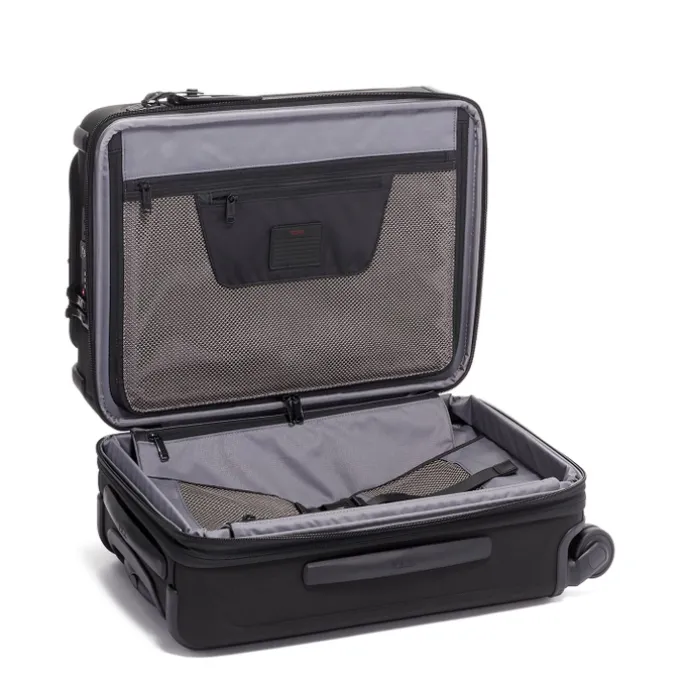 TUMI Alpha International Expandable 4 Wheel Carry-On black