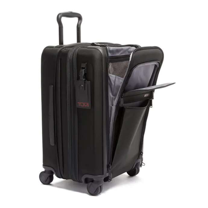 TUMI Alpha International Expandable 4 Wheel Carry-On black