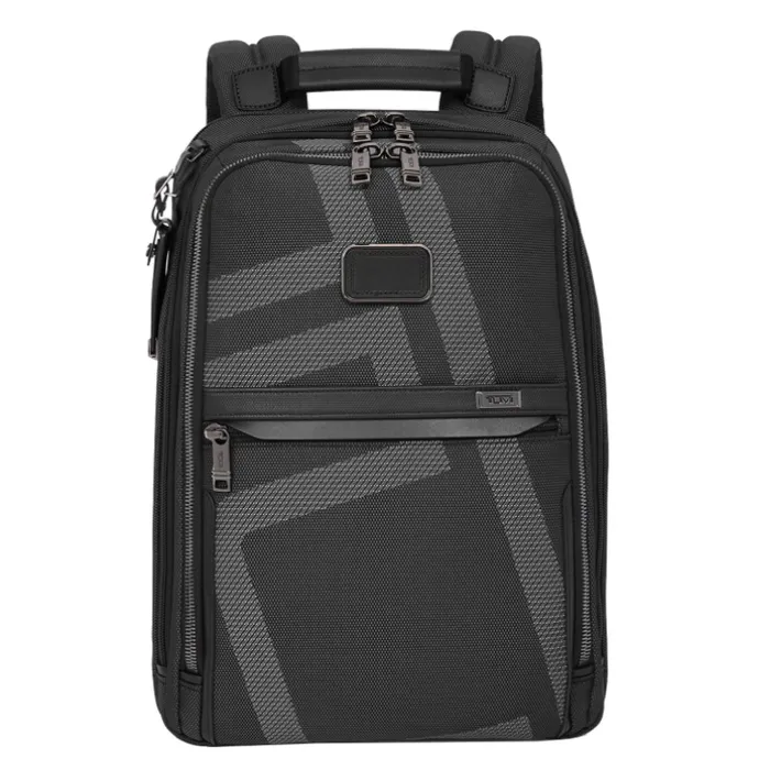 TUMI Alpha Slim Backpack reflective TUMI jacquard