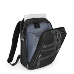 TUMI Alpha Slim Backpack reflective TUMI jacquard