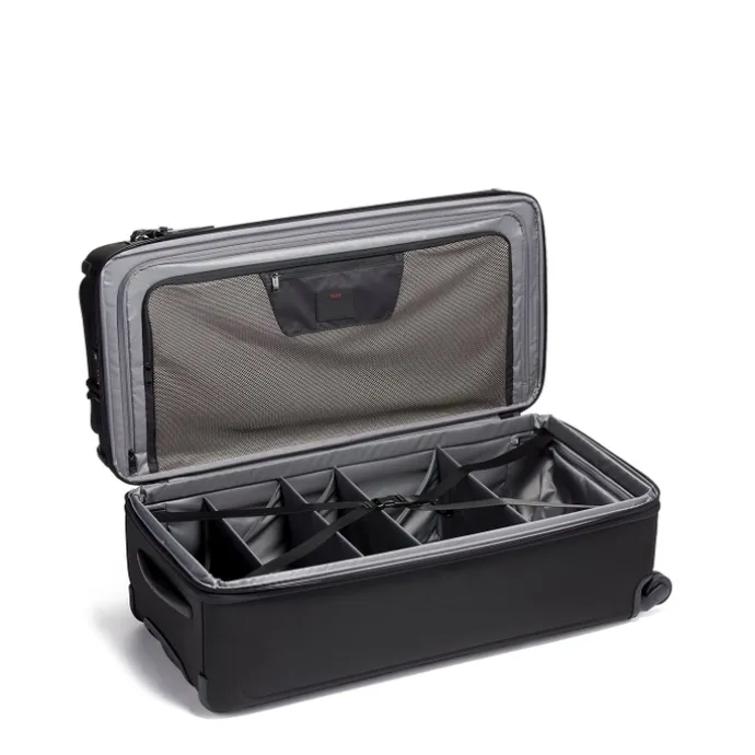 TUMI Alpha Tall 4 Wheel Duffel black