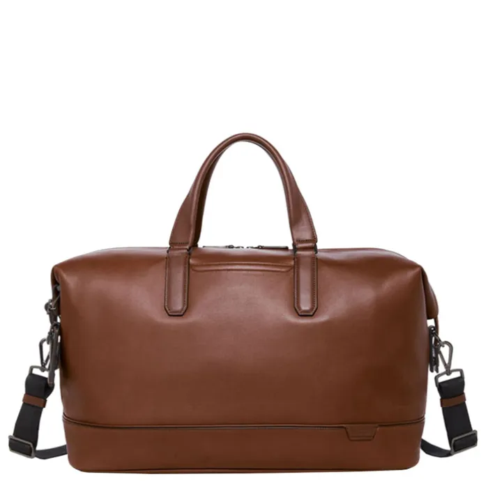 TUMI Harrison Nelson Duffel cognac
