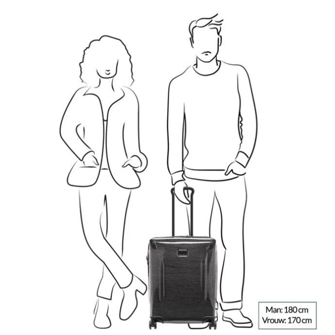 TUMI Tegra Lite Travel Continental Expandable CarryOn black/graphite