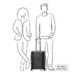 TUMI Tegra Lite Travel Wheeled Carry-On Front Pocket black/graphite