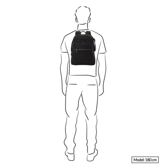 TUMI Voyageur Halsey Backpack black/gunmetal