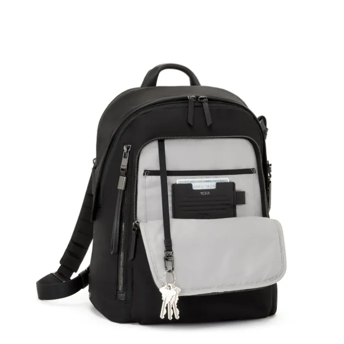 TUMI Voyageur Halsey Backpack black/gunmetal