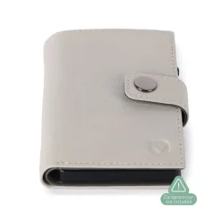 Valenta Card Wallet Leather MagSafe Luxe off white